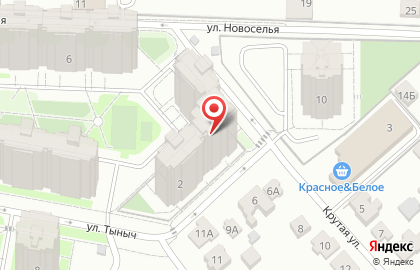 Детская танцевальная студия Gorizontal в Советском районе на карте