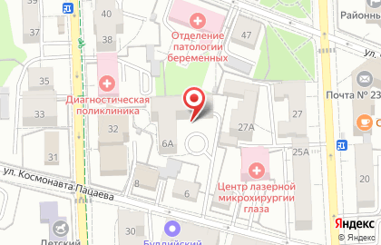 Архитектурно-строительная компания Архитектурно-строительная компания на улице Космонавта Пацаева на карте