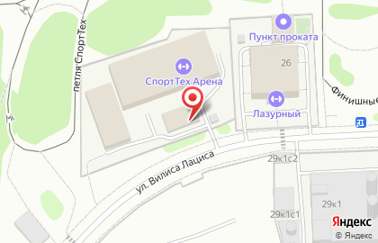 Каток СпортБлизко на карте