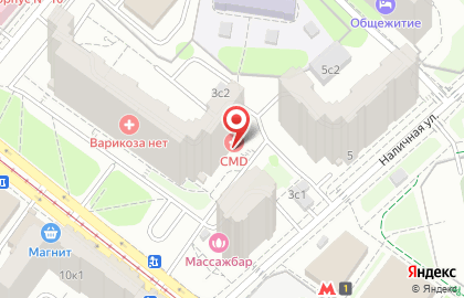 Центр молекулярной диагностики CMD на Солдатской улице на карте