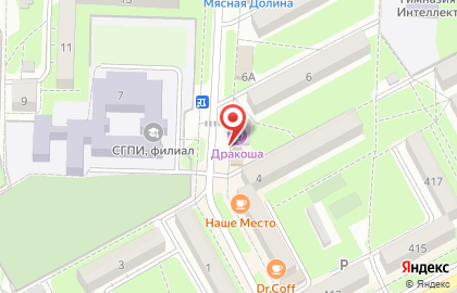 Международный лицей Ренессанс в Ессентуках на карте