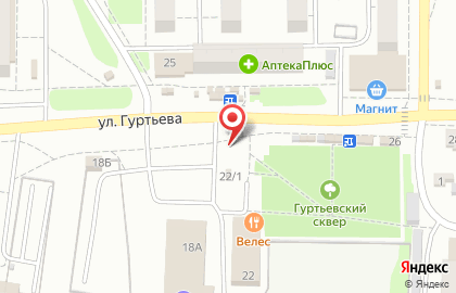 Киоск быстрого питания ЛаКоМи в Ленинском районе на карте