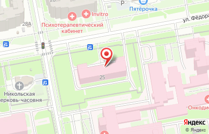 Республиканский противотуберкулезный диспансер на улице Фёдора Гладкова на карте