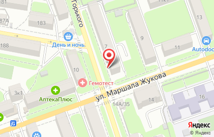 Стоматология ЮлиАнна на улице Маршала Жукова на карте