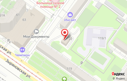 Адвокатский кабинет Перетолчина А.Ю. на карте