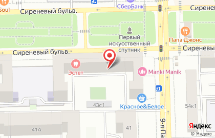 Авалон на Сиреневом бульваре на карте