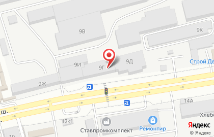 Банкомат Московский Индустриальный Банк в Промышленном районе на карте