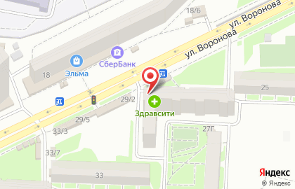 Аптека Живика в Красноярске на карте