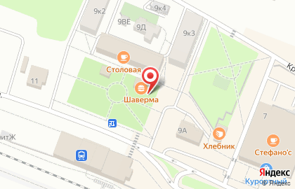 Пекарня в Санкт-Петербурге на карте