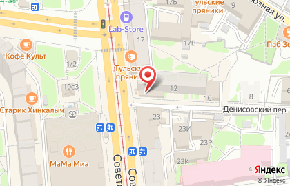 Магазин Красное & Белое в Туле на карте