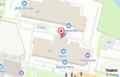 Московский кредитный сервис на карте