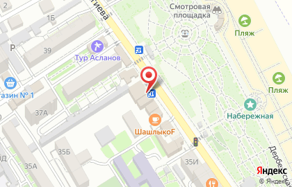 Киоск по продаже фастфудной продукции в Махачкале на карте