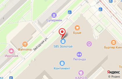 IPort - Apple Premium Reseller в ТРК "Континент на Звездной" на карте