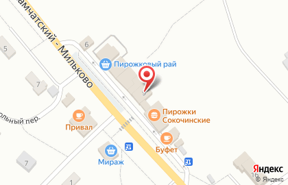 Продуктовый магазин в Петропавловске-Камчатском на карте