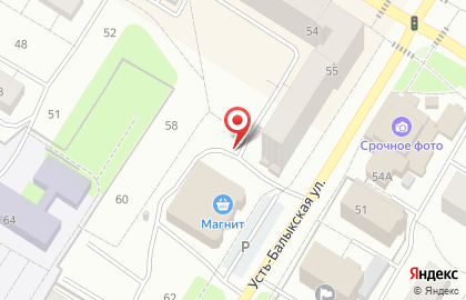 Киоск по продаже шаурмы в Ханты-Мансийске на карте