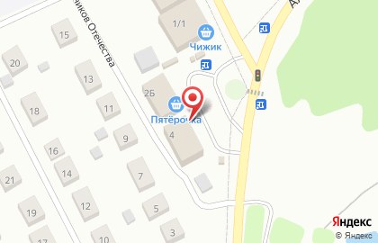 Супермаркет Байрам в Уфе на карте