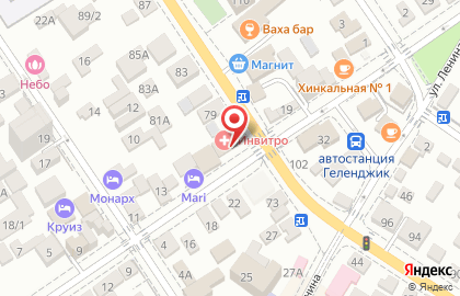 Семейная клиника Invitro на Садовой улице на карте
