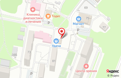 Парикмахерская Натали в Железнодорожном районе на карте