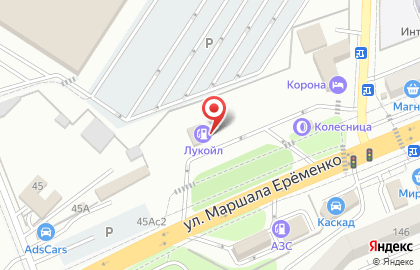 СТО Лукойл в Краснооктябрьском районе на карте