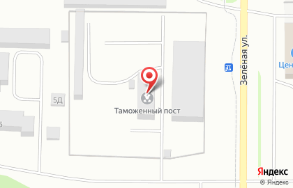 Приокский таможенный пост на карте