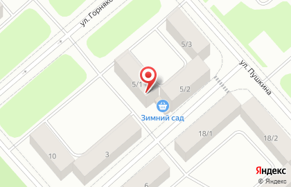 Продуктовый магазин Зимний сад, продуктовый магазин на Красноармейской улице на карте