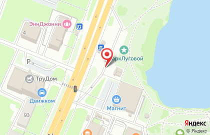 Киоск Лактис на Большой Санкт-Петербургской улице на карте