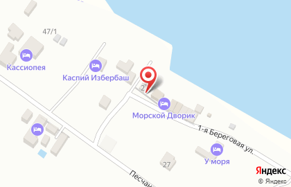 Медицинский центр доктора Абуязидова А.М. на 1-ой Береговой улице на карте