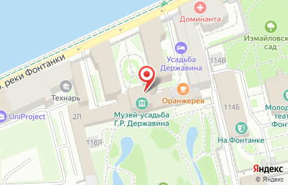 Музей Г.Р. Державина и русской словесности его времени на карте