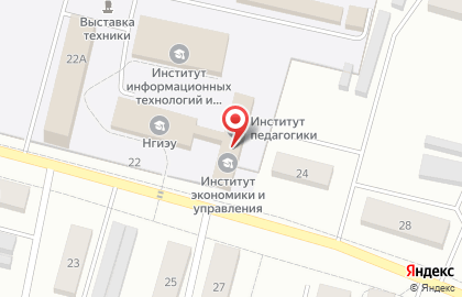 Нижегородский государственный инженерно-экономический университет на карте