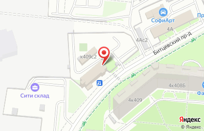 Отдел МВД России по району Зюзино г. Москвы на карте
