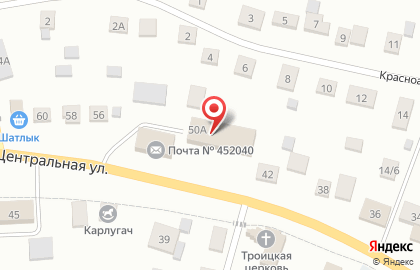 Башинформсвязь в Уфе на карте