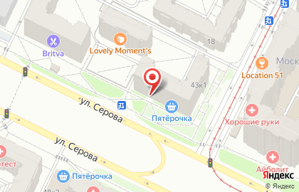 Цветочная мастерская cvetic semicvetic на карте