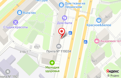 Гастроном в Москве на карте