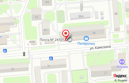 Почта России в Брянске на карте