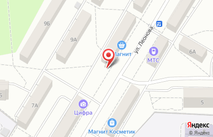 Магазин Мастеровой на улице Леонова на карте