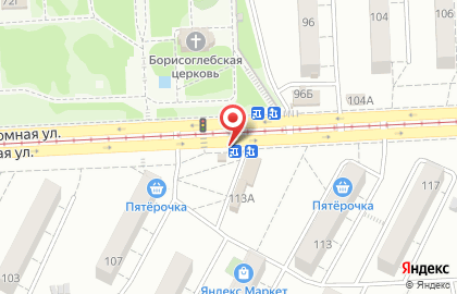 Киоск по продаже хлебобулочных изделий Самарский хлеб на Аэродромной улице на карте