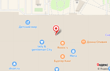 Магазин ювелирных изделий Pandora в Верх-Исетском районе на карте