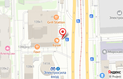 Пекарня-кондитерская Буше на Московском проспекте, 139 к 1 на карте