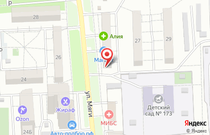 Магазин автотоваров и аккумуляторов на карте