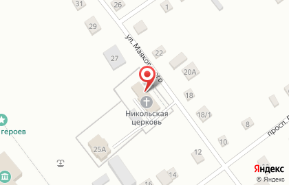 Рп. Ордынское Храм во имя святителя Николая Чудотворца на карте