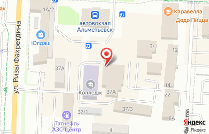 Страховая компания АК Барс-Мед в Альметьевске на карте