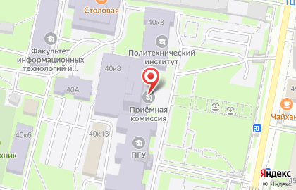 Пензенский государственный университет на Красной улице, 40 к 8 на карте