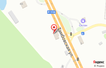 Кафе Любава на Тамбовской улице на карте