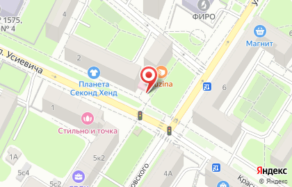 Банкомат МКБ на улице Черняховского, 7 на карте