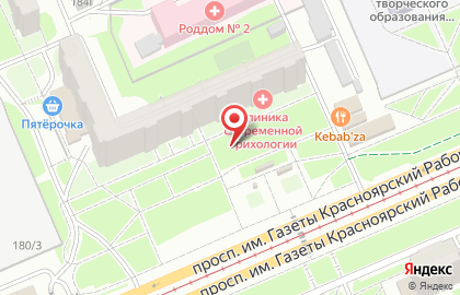 Кром в Свердловском районе на карте