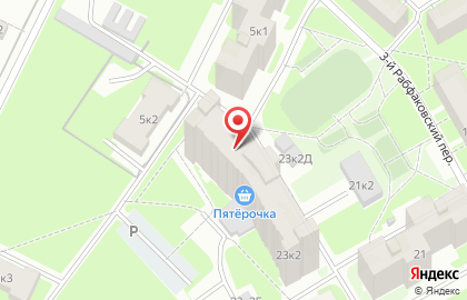 Супермаркет Пятёрочка в Санкт-Петербурге на карте