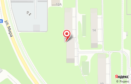 Автостоянка в Петрозаводске на карте