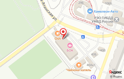 Бани Металлургов, ЗАО на карте