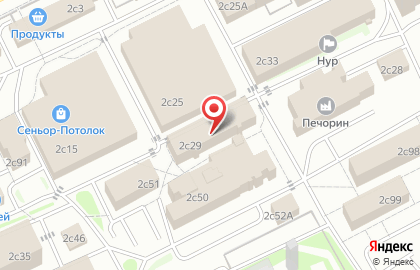Технопарк Синтез на улице Угрешская 2 в Печатниках на карте