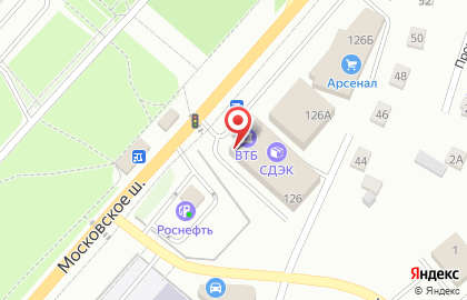Служба экспресс-доставки Сдэк на Московском шоссе на карте